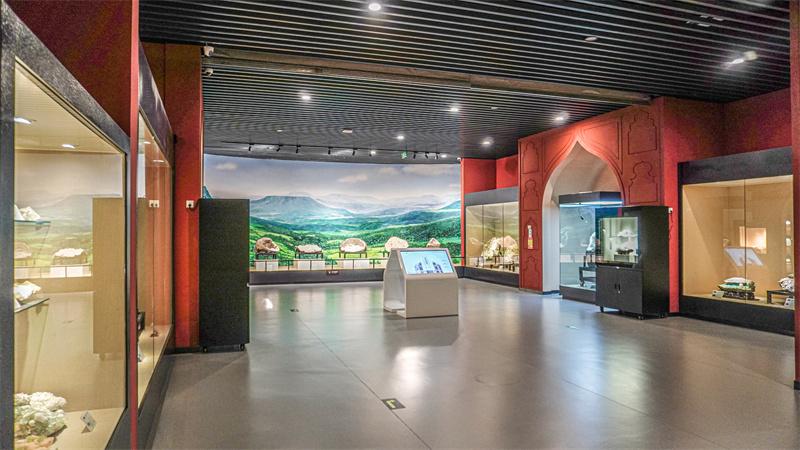 印度与世界矿物展厅场景