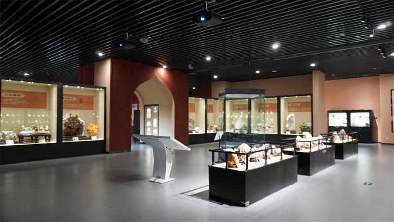 印度与世界矿物展厅场景