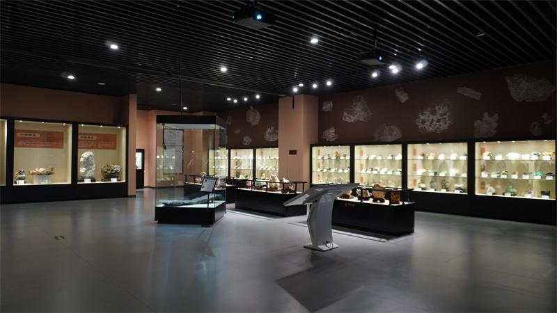 印度与世界矿物展厅场景