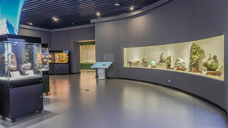 矿物珍品展厅场景